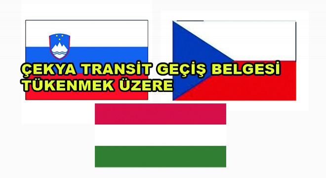 Çekya Transit Geçiş Belgeleri Tükenmek Üzere