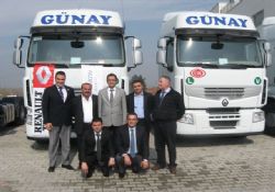 Günay, Renault Trucks’ı Tercih Etti
