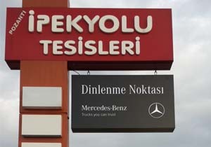“Mercedes-Benz Dinlenme Noktası” Bu Defa Adana Pozantı’da Açıldı