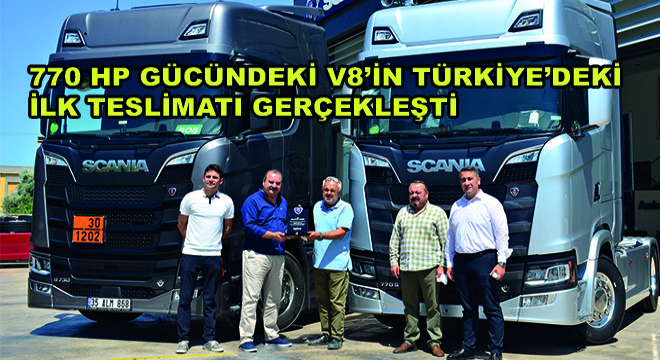 770 hp Gücündeki V8'in Türkiye'deki İlk Teslimatı Gerçekleşti