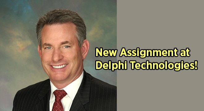 A NEW CEO AT DELPHI TECHNOLOGIES!