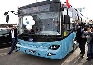 Büyükşehir’den Toplu Ulaşıma 50 Yeni Otobüs