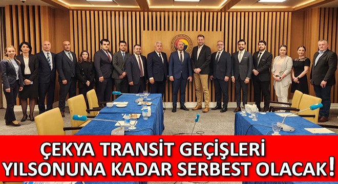 Çekya Transit Geçişleri Yılsonuna Kadar Serbest Olacak!