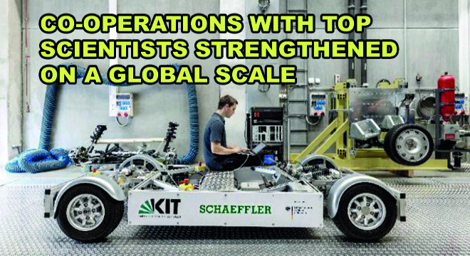 Co-Operations with Top Scientists Strengthened on a Global Scale