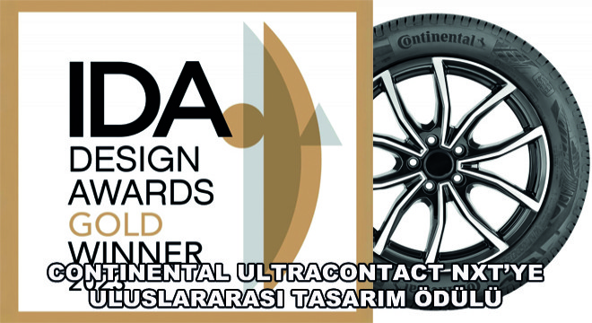 Continental UltraContact NXT'ye Uluslararası Tasarım Ödülü