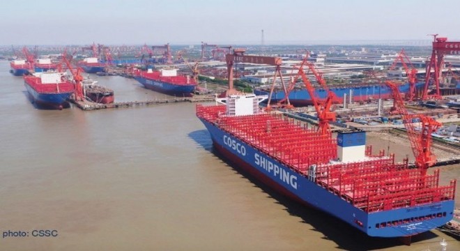 Cosco Rreadies $1.8bn Boxship Order Spree