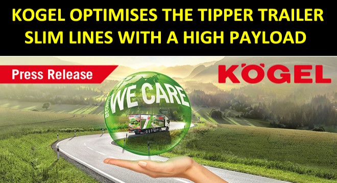 Kögel Optimises The Tipper Trailer Slim Lines With A High Payload