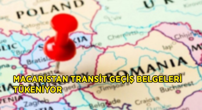 Macaristan İçin Son 297 Transit Geçiş Belgesi