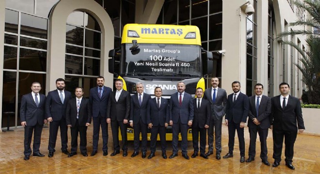 Martaş Group 100 Adet Yeni Nesil Scania Aldı