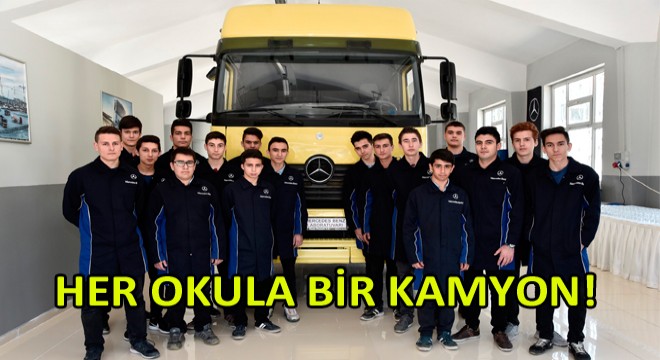 Mercedes-Benz Türk’ten  Mesleki ve Teknik Anadolu Liselerine 2019 Yılında 5 Yeni Laboratuvar