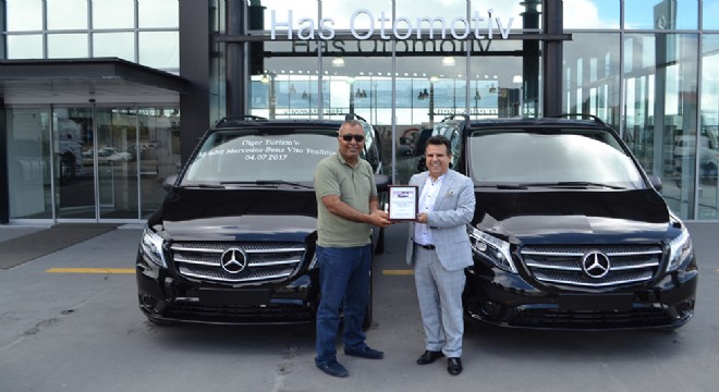Mercedes-Benz Türk’ten Ülger Turizm’e 16 adet Vito Tourer Tteslimatı