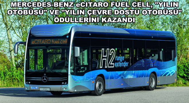 Mercedes-Benz eCitaro Fuel Cell,  Yılın Otobüsü  ve  Yılın Çevre Dostu Otobüsü  Ödüllerini Kazandı