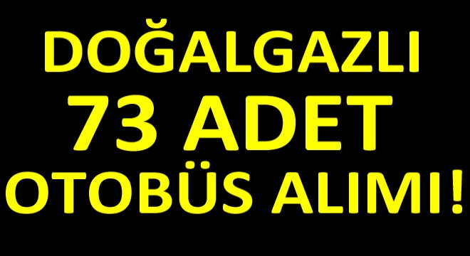 Mersin Büyükşehir Belediyesi Otobüs Alımı!