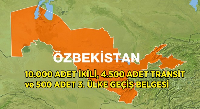 Özbekistan 2019 Geçiş Belgeleri