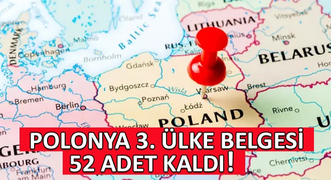 Polonya 3. Ülke Belgesi 52 Adet Kaldı!!