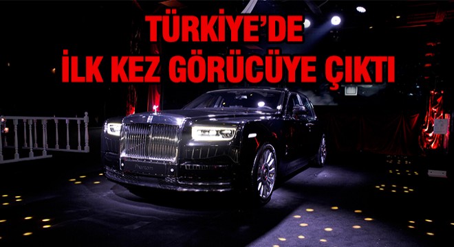 Rolls-Royce Türkiye de Görücüye Çıktı