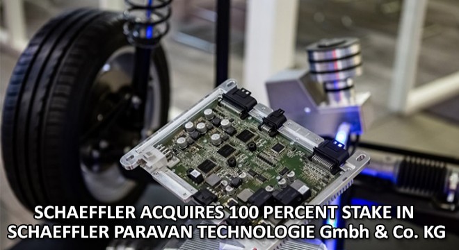 Schaeffler Acquires 100 Percent Stake In Schaeffler Paravan Technologie GmbH & Co. KG