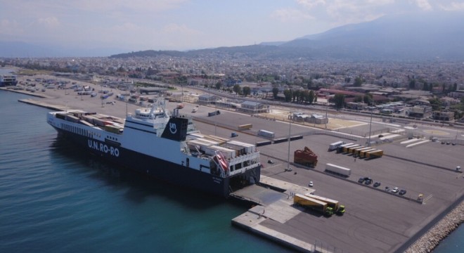 U.N. Ro-Ro Yunanistan ın Patras Limanı na Seferlere Başladı