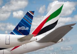 Emirates JetBlue İşbirliği 