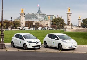 Renault-Nissan İttifakı Dünyanın En Büyük Elektrikli Araç Filosunu COP21 Konferansı İçin Tedarik Edecek
