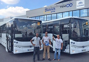 TEMSA’dan Fransa’ya 45 okul otobüsü