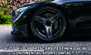 Auto Bild Sportscars Testinin Galibi Continental SportContact 7