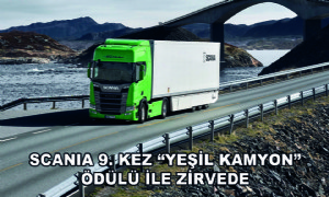Scania 9. Kez Yeşil Kamyon Ödülü ile Zirvede