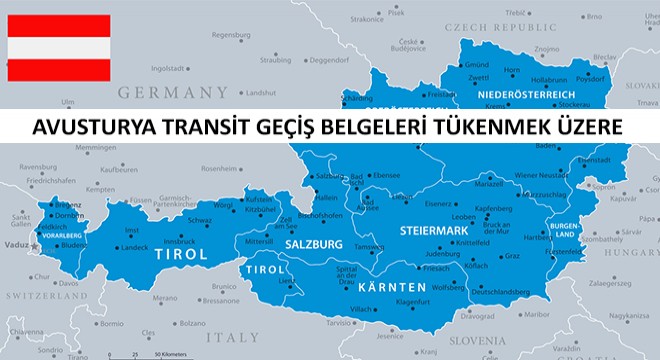 Avusturya Transit Geçiş Belgeleri Tükenmek Üzere