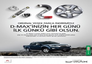 Anadolu Isuzu’dan D-Max’e Özel Kampanya