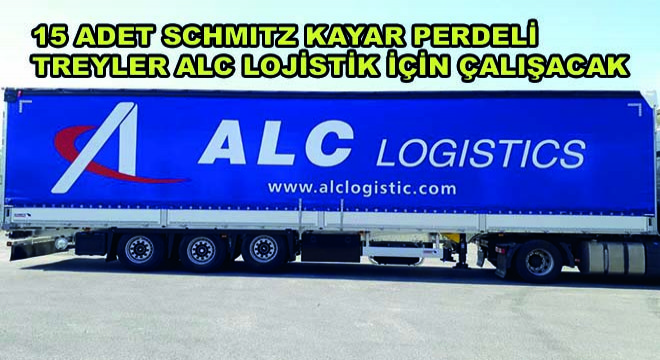 15 Adet Schmitz Kayar Perdeli Treyler ALC Lojistik İçin Çalışacak