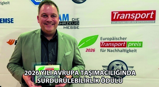 2026 yılı Avrupa Taşımacılığında Sürdürülebilirlik Ödülü