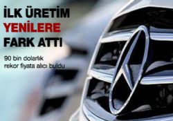 90 bin dolarlık Mercedes!