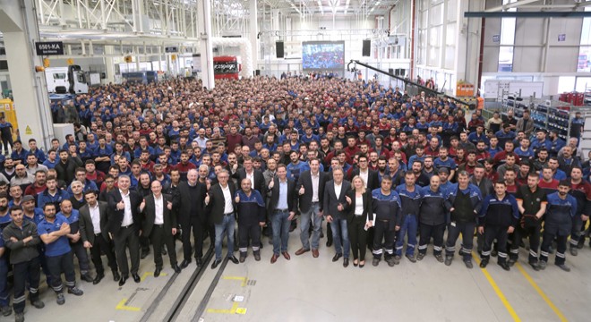 250.000’inci Kamyon Banttan İndi