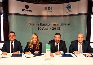 Scania araçlar HDI Sigorta ve VDF Sigorta işbirliği ile güvence altında