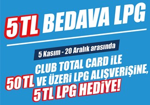 CLUB TOTAL CARD Kazandırıyor!