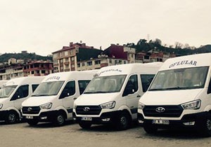 Hyundai H350 ler Trabzon da Hizmete Başladı