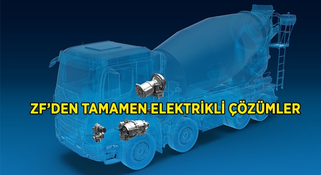 ZF nin Otonom ve Elektrikli Yenilikleri Bauma da