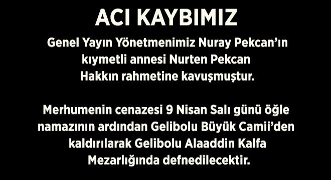 ACI KAYBIMIZ...