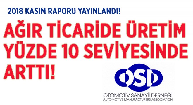 Ağır Ticaride Üretim Yüzde 10 Seviyesinde Arttı