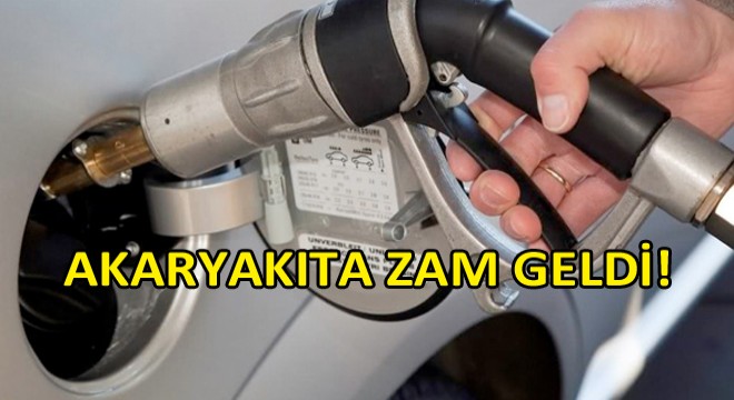 Akaryakıt Ürünlerine Yarından İtibaren Geçerli Olmak Üzere Zam Geldi!