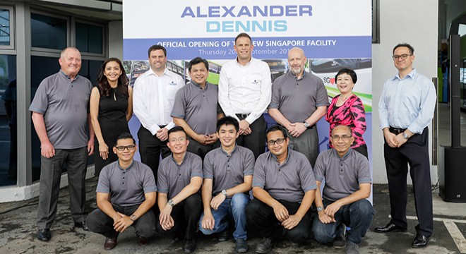Alexander Dennis Opens New Asia Pacific Facility in Singapore