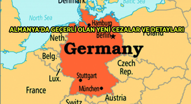Almanya da Geçerli Olan Yeni Cezalar ve Detayları