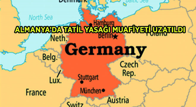 Almanya’da Tatil Yasağı Muafiyeti Uzatıldı