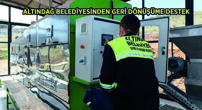 Altındağ Belediyesinden Geri Dönüşüme Destek