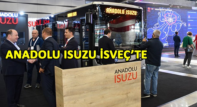 Anadolu Isuzu Stockholm Fuarı nda