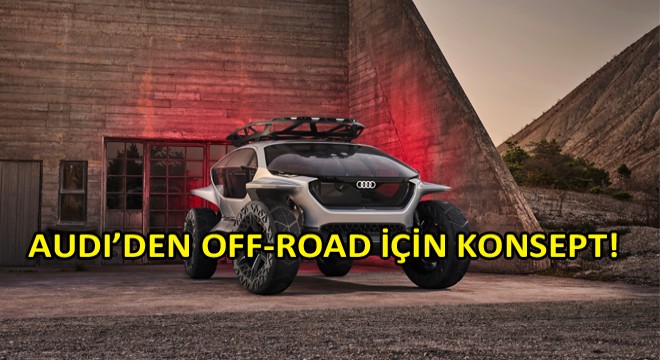 Audi’den Frankfurt’ta Elektrikli ve Otonom  Off-Road Aracı AI: TRAIL