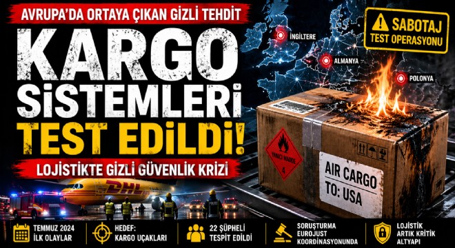 Avrupa’da Kargo Sistemleri Sabotaj İçin Test Edildi: Lojistikte Sessiz Güvenlik Krizi