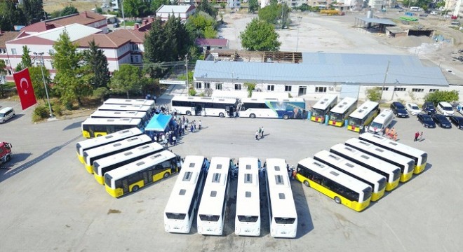 Balıkesir Büyükşehir in Şehir içi Ulaşım Filosu Büyüyor