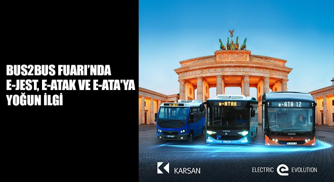 Bus2Bus Fuarı’nda e-JEST, e-ATAK ve e-ATA ya Yoğun İlgi