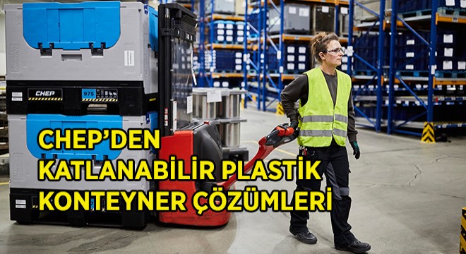 CHEP’den Katlanabilir Plastik Konteyner